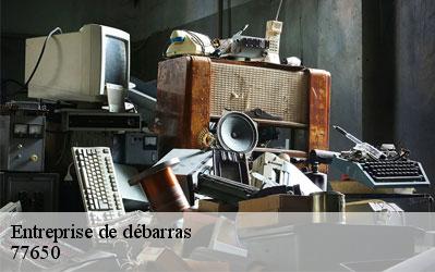 Entreprise de débarras 77650